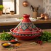 Handmade tajine ceramic from Morocco by Atlas Nomad