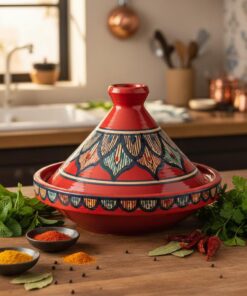 Handmade tajine ceramic from Morocco by Atlas Nomad