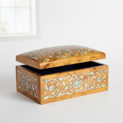 Handmade thuya box from Morocco by Atlas Nomad